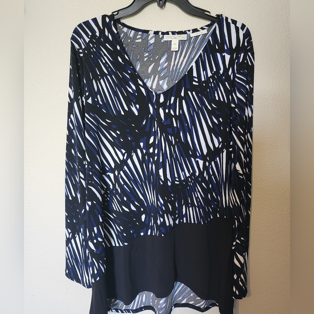 Dana Buchman Womens Long Sleeve Top